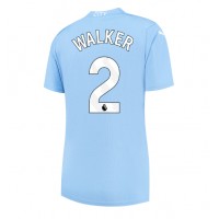Manchester City Kyle Walker #2 Domáci Ženy futbalový dres 2023-24 Krátky Rukáv